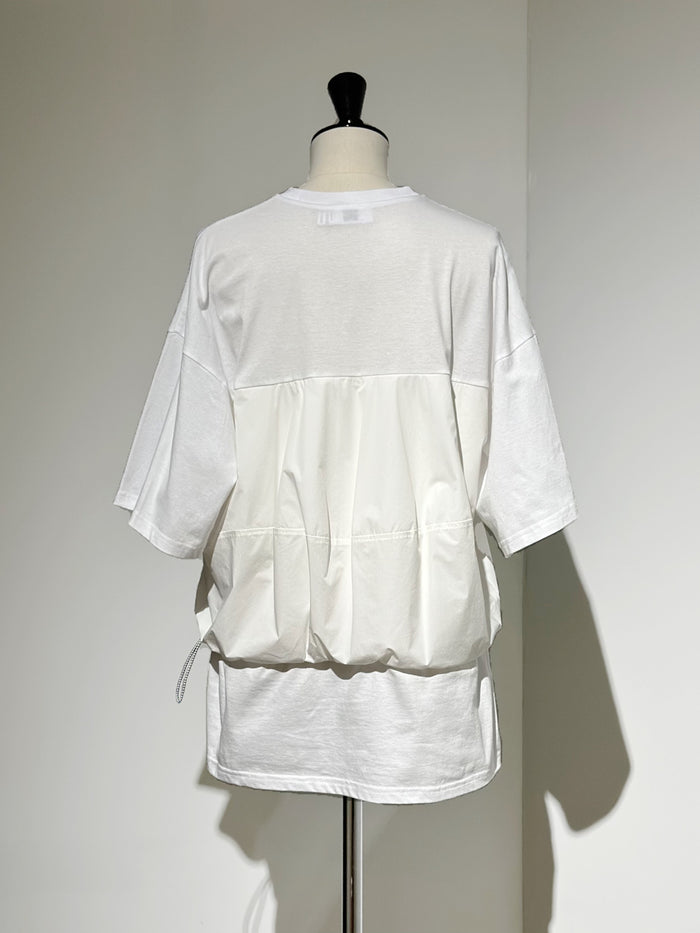 någonstans woven combinatin t-shirt