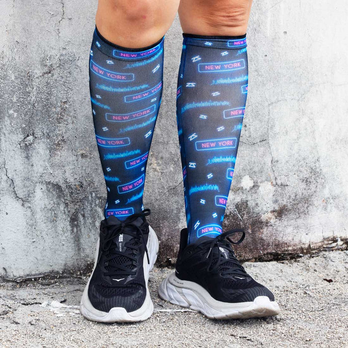 Neon NYC Compression Socks (Knee-High)Socks - Zensah