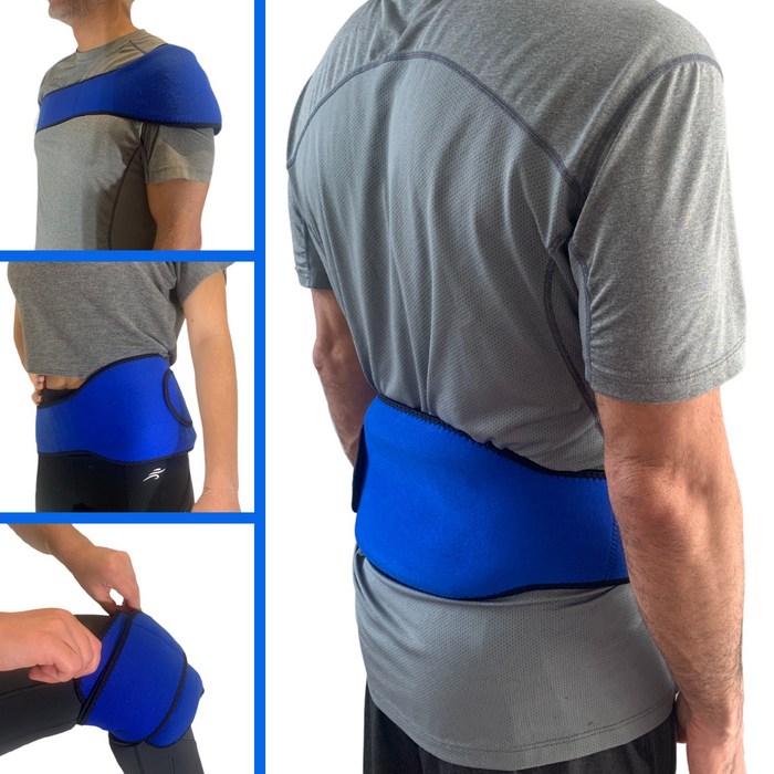 Neoprene Hot & Cold Compress Pack with Adjustable Strap