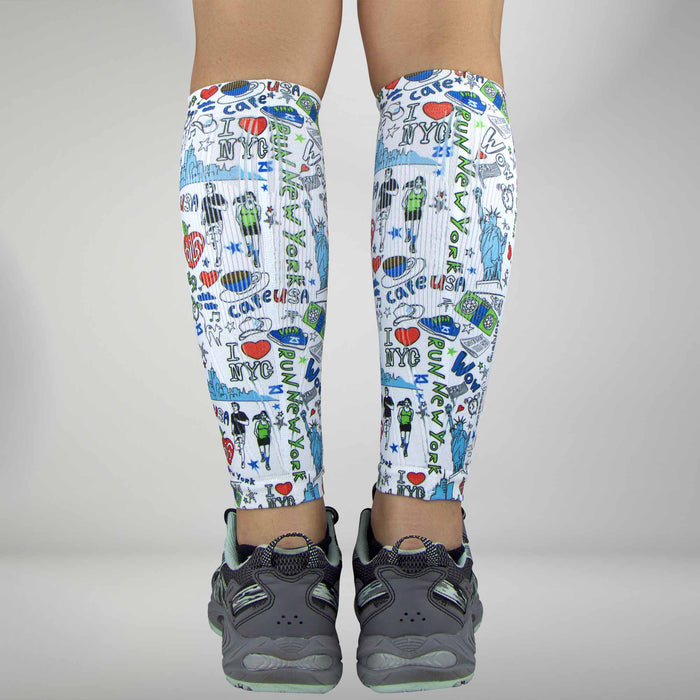 New York Doodle Compression Leg SleevesLeg Sleeves - Zensah