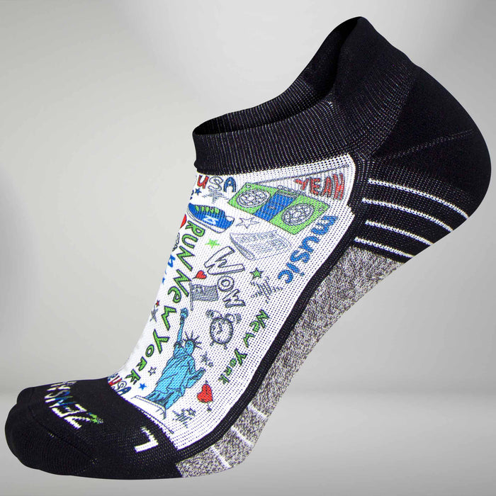 New York Doodle Socks (No Show)Socks - Zensah