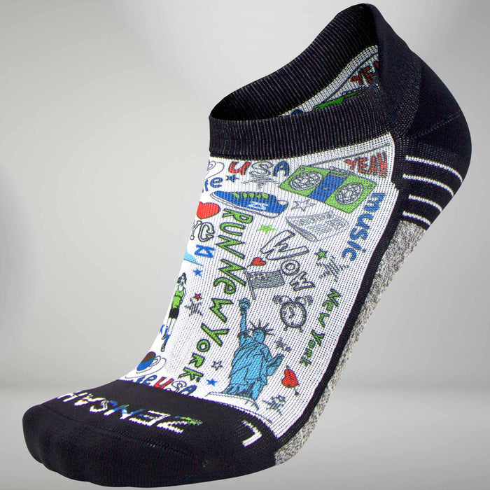 New York Doodle Socks (No Show)Socks - Zensah