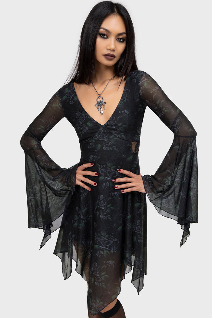 Nocturnal Grove Dress