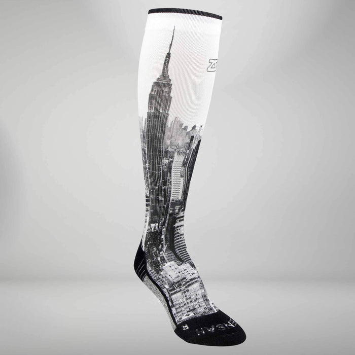 NYC Empire State Compression Socks (Knee-High)Socks - Zensah