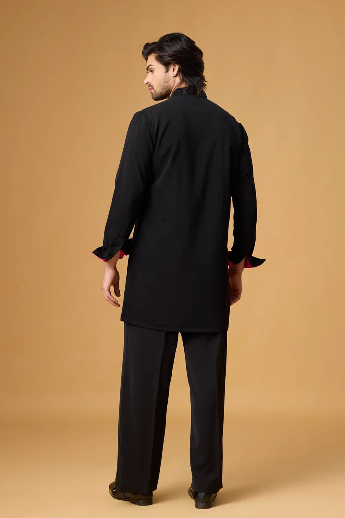 Luxury Embroidered Kurta Set for Men – Reception Wear | Mahavir NX