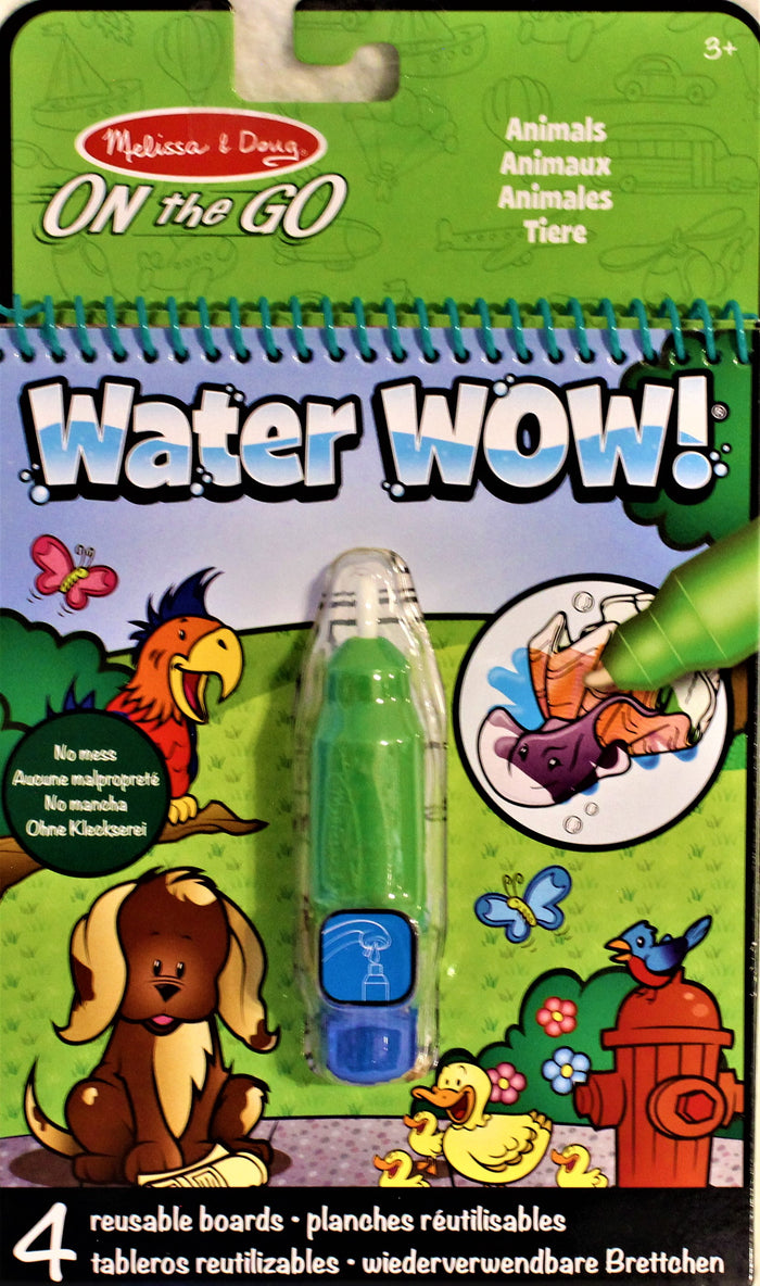On The Go Water Wow - Animals