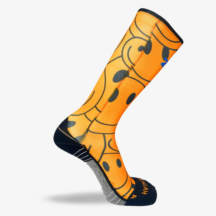 Overlapping Smileys Compression Socks (Knee-High)Socks - Zensah