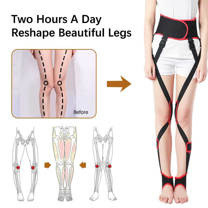 leg correction support brace