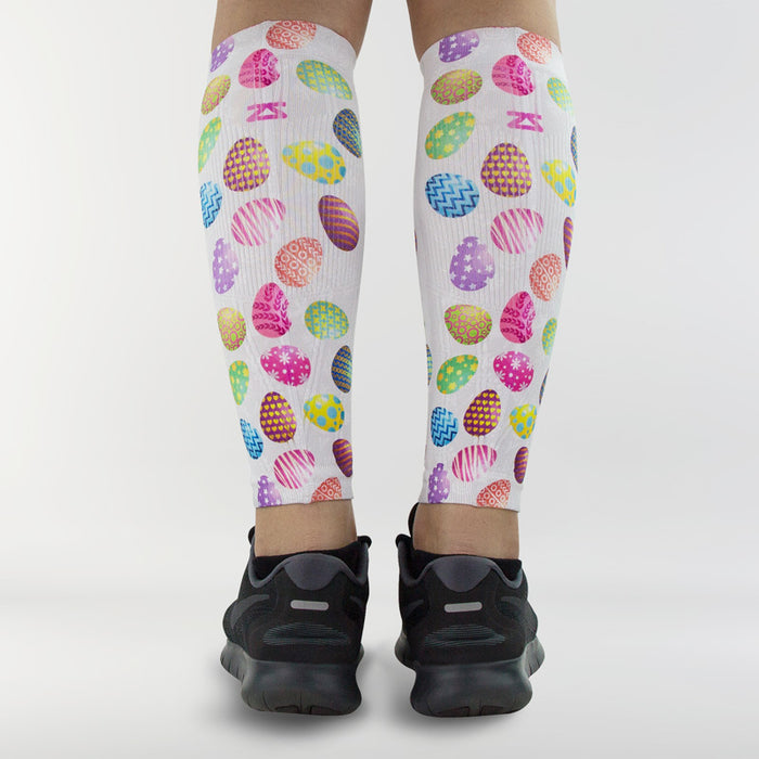 Painted Easter Eggs Compression Leg SleevesLeg Sleeves - Zensah