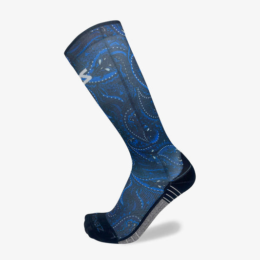 Paisley Compression Socks (Knee-High)
