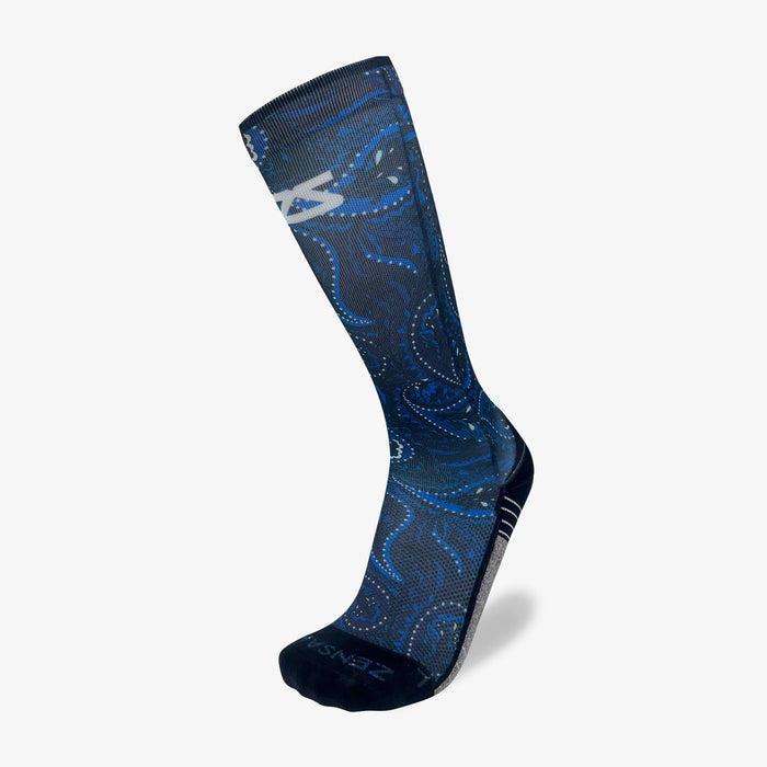 Paisley Compression Socks (Knee-High)