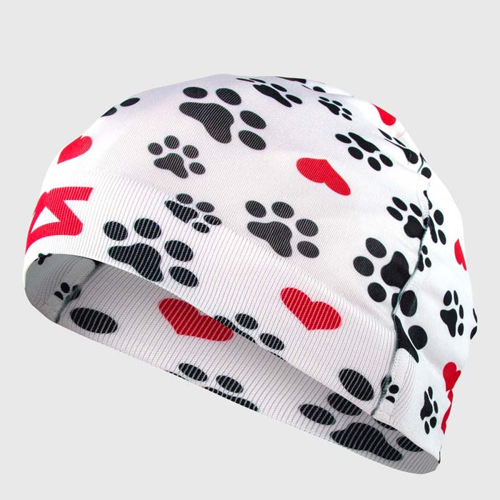 Paw Prints Skull Cap BeanieHat - Zensah