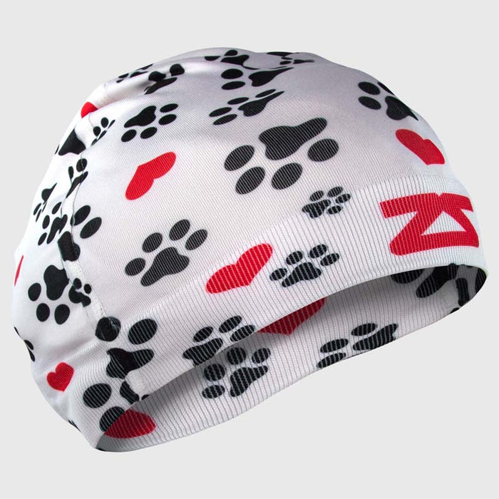 Paw Prints Skull Cap BeanieHat - Zensah