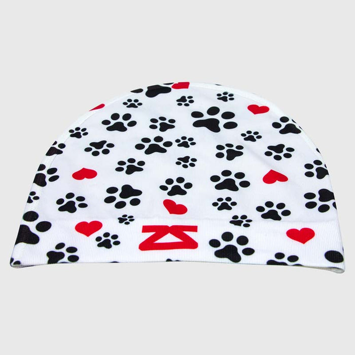 Paw Prints Skull Cap BeanieHat - Zensah