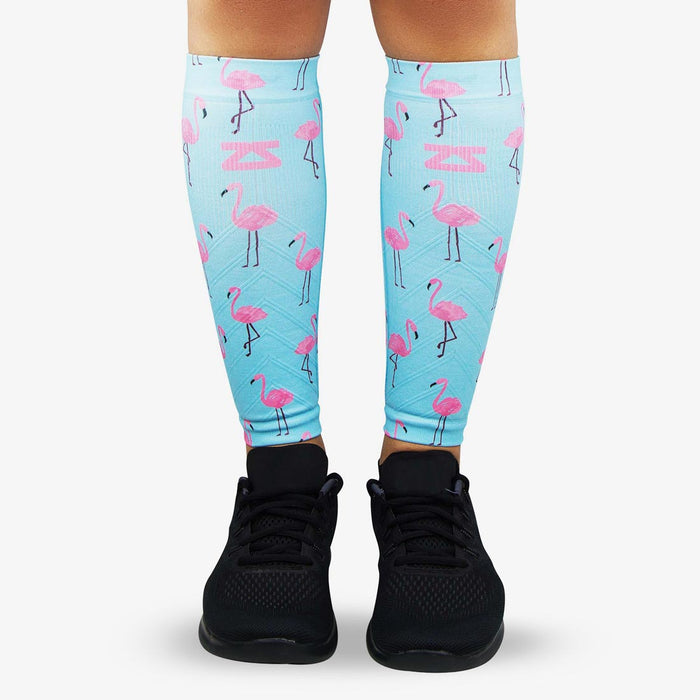 Pink Flamingos Compression Leg SleevesLeg Sleeves - Zensah