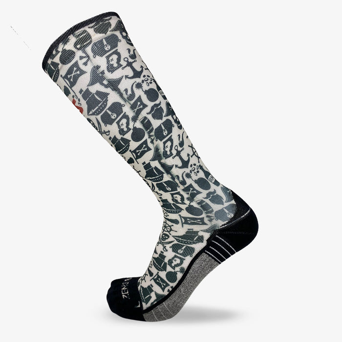 Pirate Vibes Compression Socks (Knee-High)Socks - Zensah
