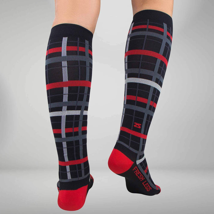 Plaid Compression SocksSocks - Zensah