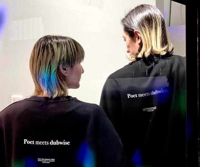 POET MEETS DUBWISE　THINK OVER Oversized Sweat