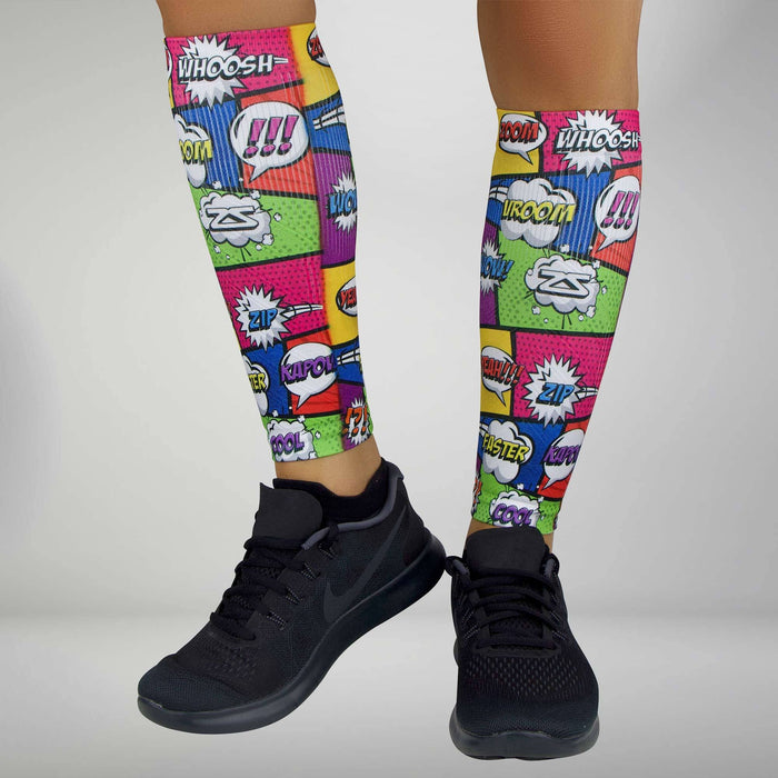 Pop Art Compression Leg SleevesLeg Sleeves - Zensah