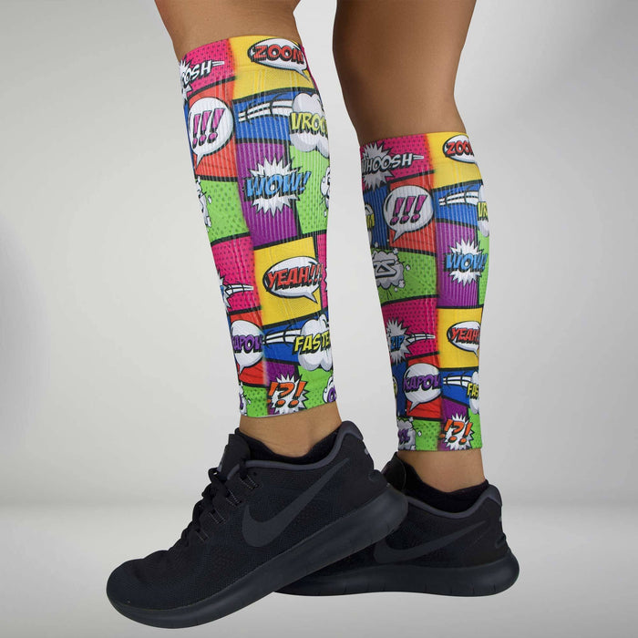 Pop Art Compression Leg SleevesLeg Sleeves - Zensah