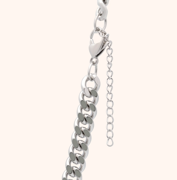Pressie Silver Power Chain