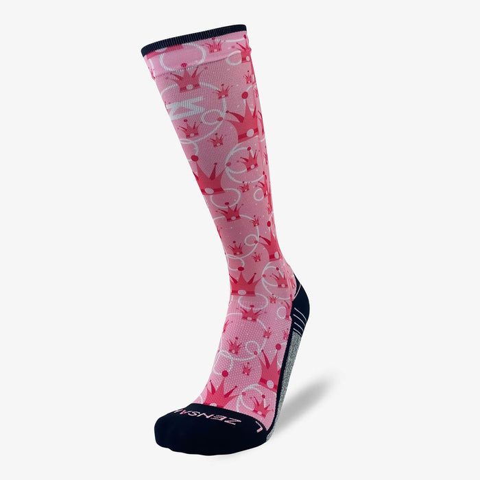 Princess Crowns Compression Socks (Knee-High)Socks - Zensah