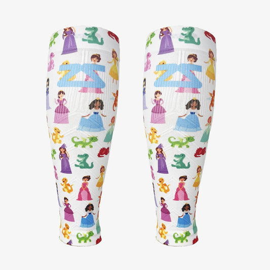 Princesses and Dragons Compression Leg SleevesLeg Sleeves - Zensah