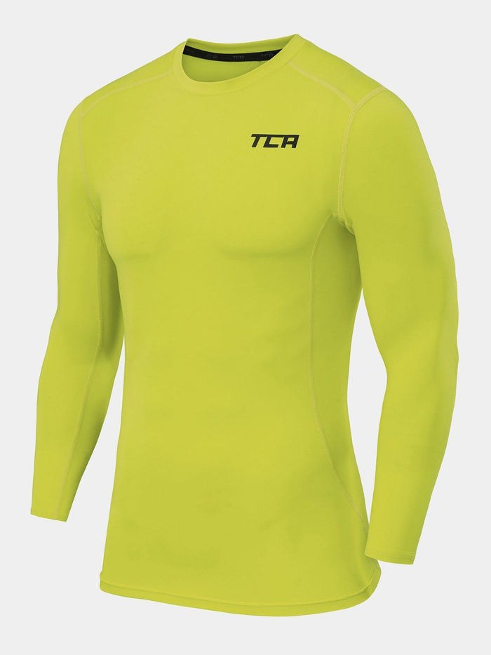 Pro Performance Compression Base Layer Long Sleeve Crew Neck For Men