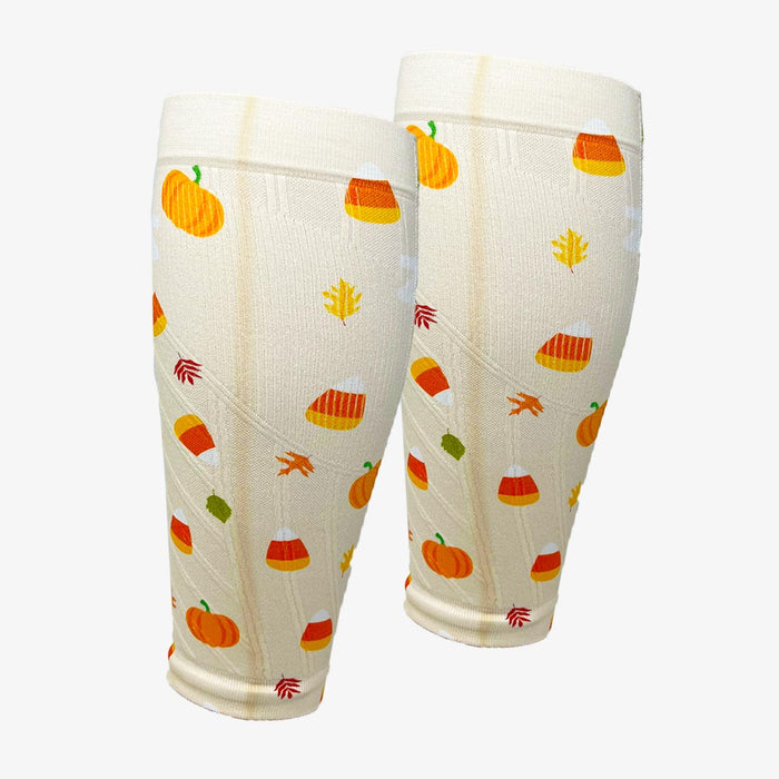 Pumpkins and Candy Compression Leg Sleeves