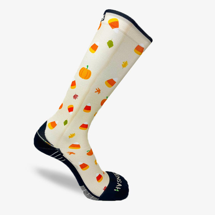 Pumpkins and Candy Compression Socks (Knee-High)