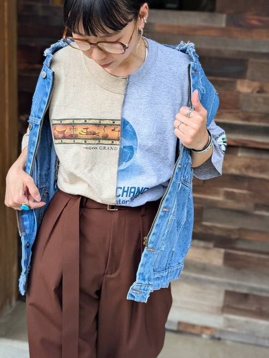 QUIITO HALF LOGO TEE