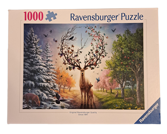 Ravensburger 1000 Deer At Day And At Night