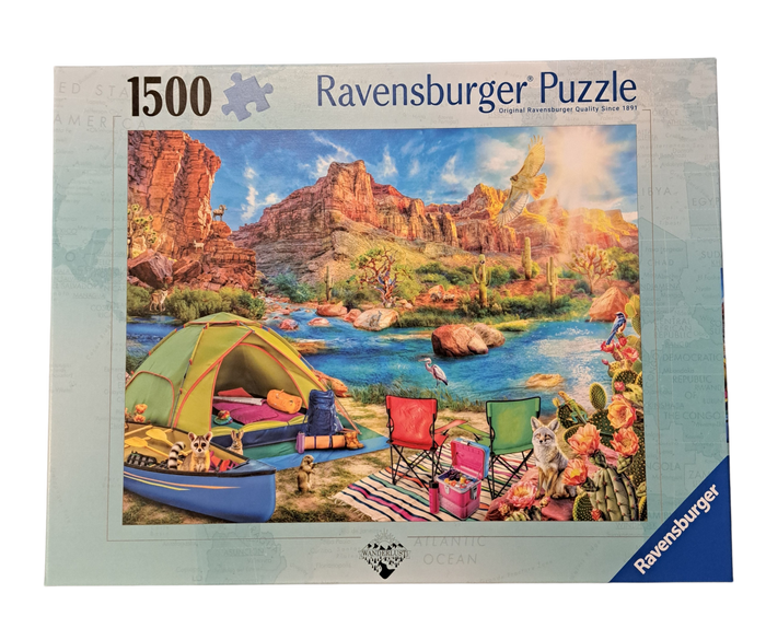 Ravensburger 1500 pcs Canyon Camping