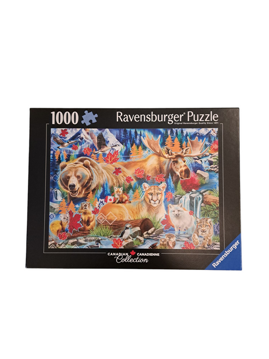 Ravensburger Puzzle 1000pcs - Wild Canada