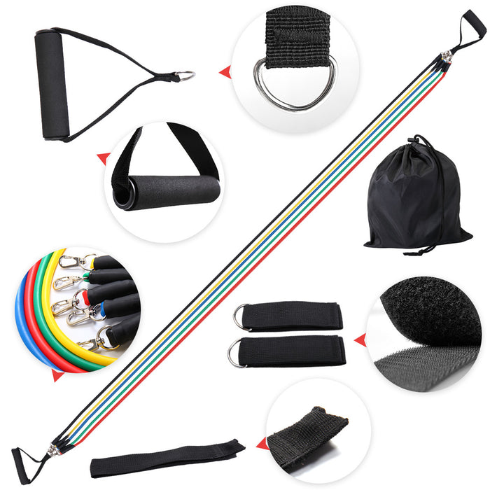 Resistance Band Fitness Set – Indoor Workout Kit