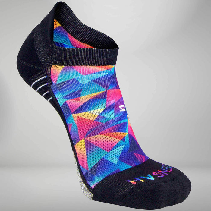 Retro Triangles Socks (No Show)Socks - Zensah