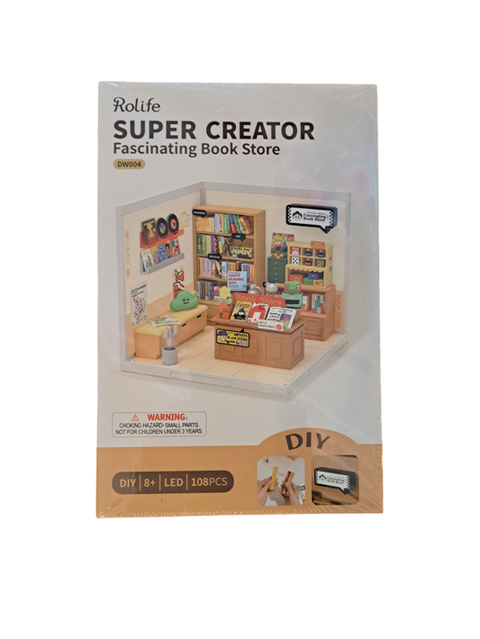 Rolife Super Creator Fascinating Book Store