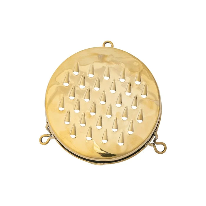 Round Stainless Steel Footed Grater