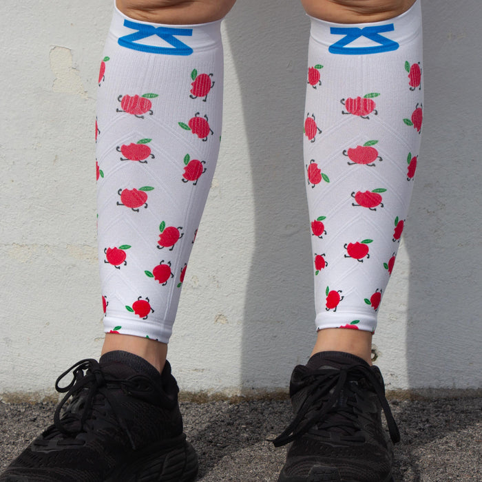 Running Apples Compression Leg Sleeves