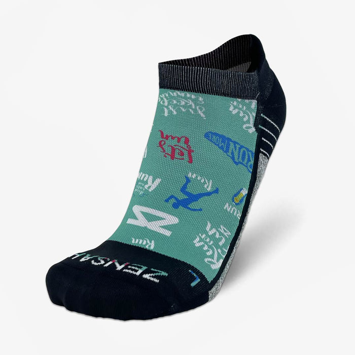 Running Motivation Running Socks (No Show)Socks - Zensah