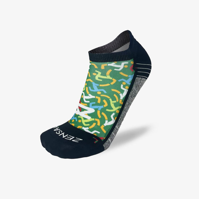 Running People Running Socks (No Show)Socks - Zensah