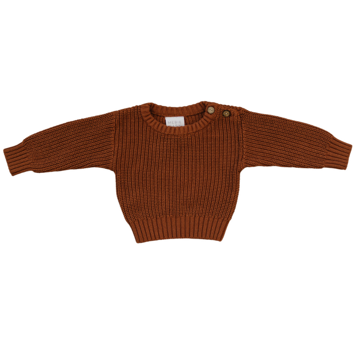 Rust Knit Sweater