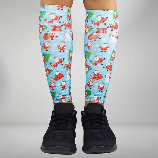 Santa Compression Leg SleevesLeg Sleeves - Zensah