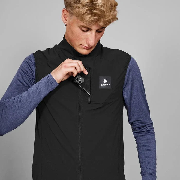 Saysky | Clean Pace Flex Vest | Unisex | Black