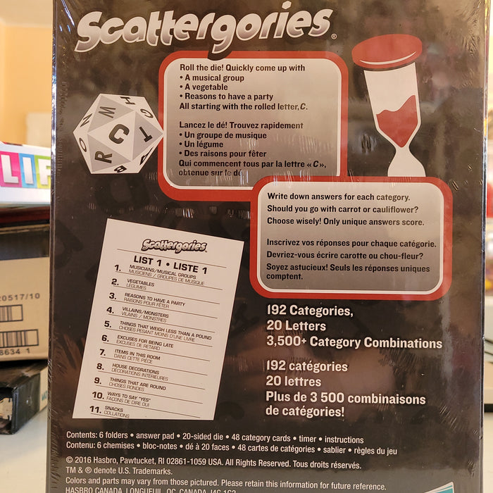 Scattergories