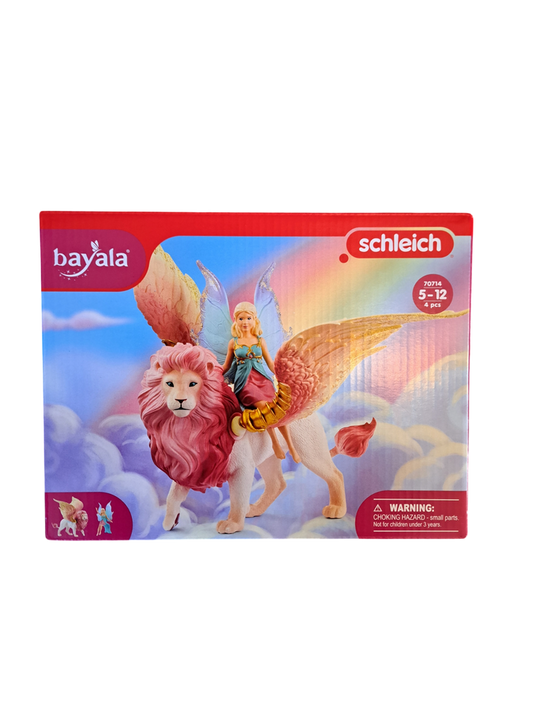 Schleich Bayala Fairy in Flight on Winged Lion