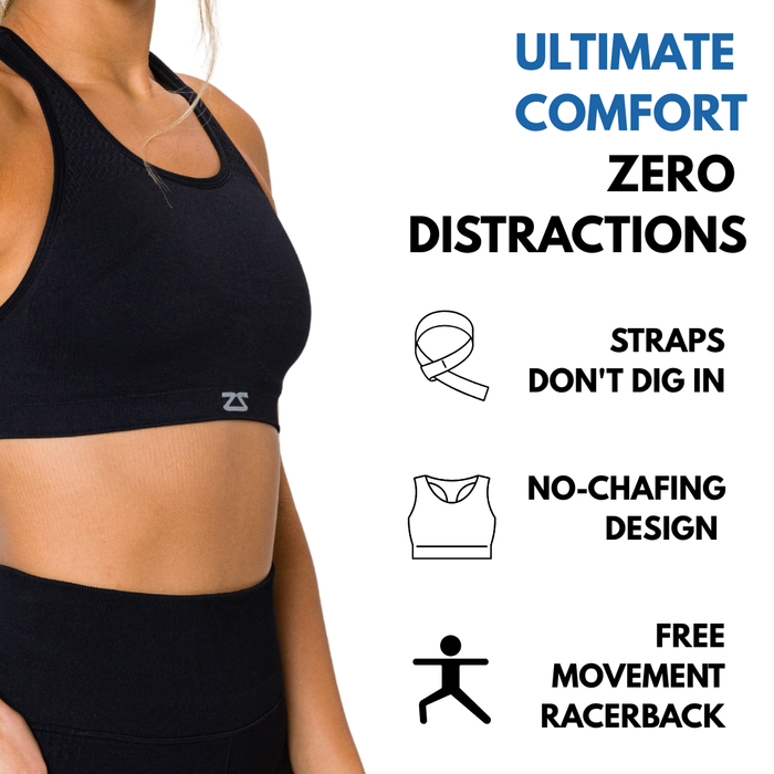 Seamless Running Sports Bra