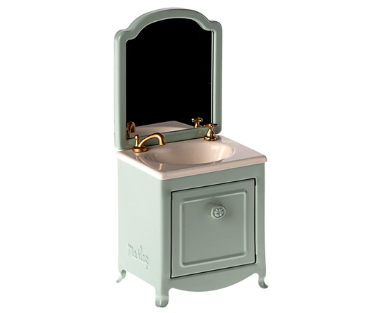 Sink dresser w. mirror, Mouse - Mint