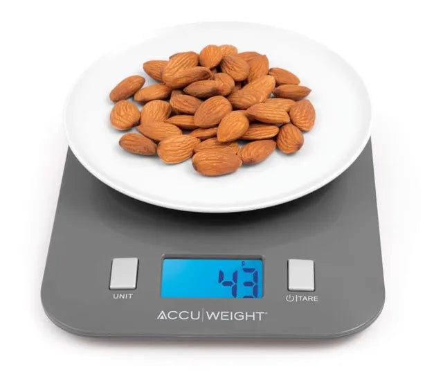 Slim Digital Kitchen Scale – 11lb Capacity | Eternal