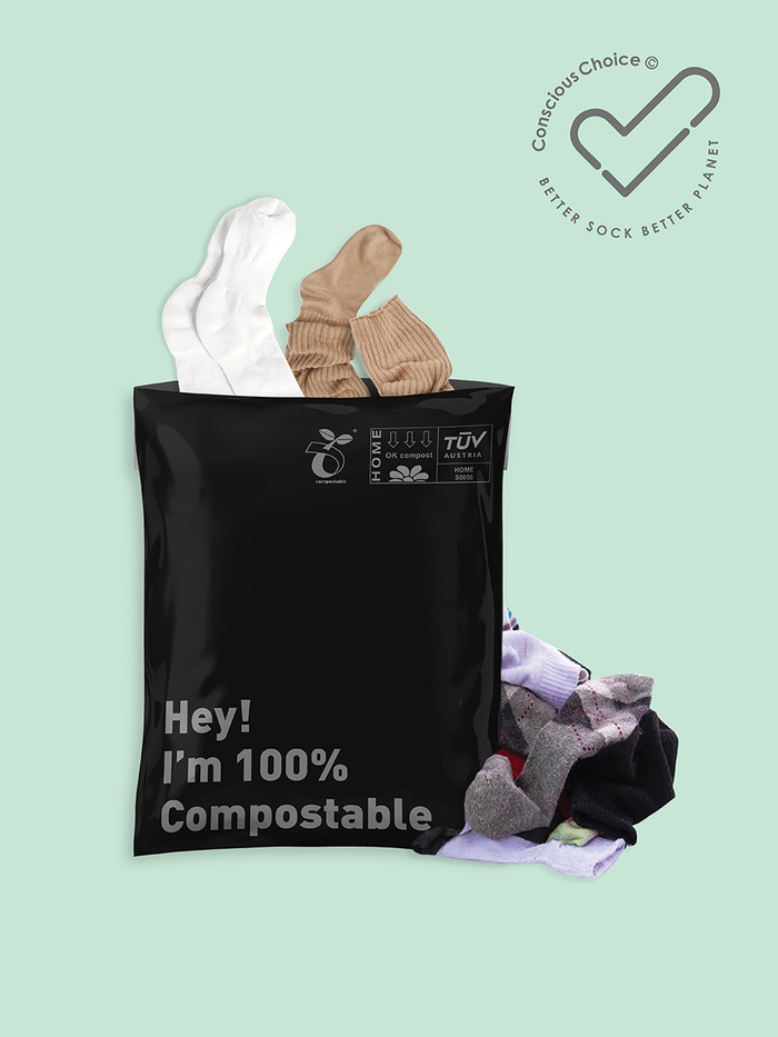 Sock Recycling Satchel
